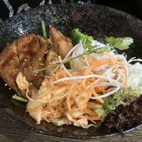 Vegan kimchi and rice bowl  at Vegang in Berlin