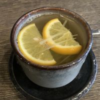 Ingwer and orange tea   at Vegang in Berlin