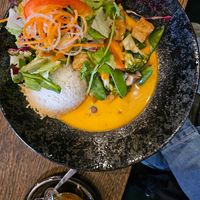 Curry me home (tofu in curry coconut sauce) at Vegang in Berlin