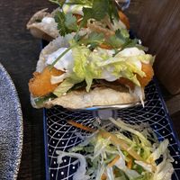 shrimp taco  at Vegang in Berlin