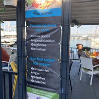 They definitely know what vegan means. at Slasticarnica "Plavi Jadran" in Preko