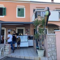 At the plaza. at Slasticarnica "Plavi Jadran" in Preko