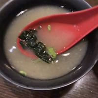 Miso soup   at Sapporo Japanese Steakhouse in Gillette