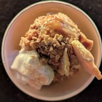 Apple Pie Sundae at Ramblin' Rose  in Portland