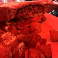 Veggie burger   at Crown & Bull in Dunedin