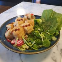 Vegan Ramen with Tofu. (Chili oil available) at YaSo in Stockholm