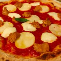 Pizza Milano Veg at Pepenero in Sarzana