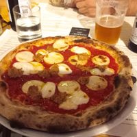 Pizza Milano Veg at Pepenero in Sarzana