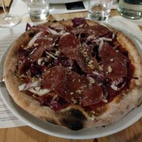 Pizza Alpina Veg at Pepenero in Sarzana