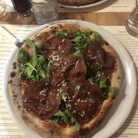 Pizza Parma veg   at Pepenero in Sarzana