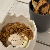 Falsa tortilla at Bonito Lounge in Menorca