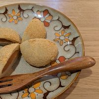 Mochi. vegan. with peanut butter at Ichi Go Ichi E Ramen Bar in Linz
