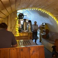 Inside at The Stowaway Coffee Co in Tenby