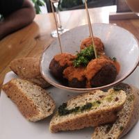 Albóndigas at Saludpan in Medellin