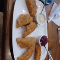 Empanaditas at Saludpan in Medellin