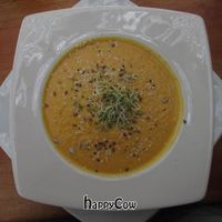 raw soup at Saludpan in Medellin