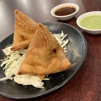 samosa  at Naturally Desi in San Diego
