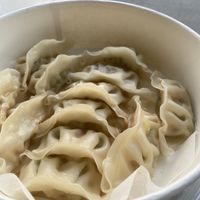 Steamed veg dumplings at O Dumpling Bar in Orange