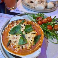 Paramogana and dough balls   at Proove Pizza in Hertford