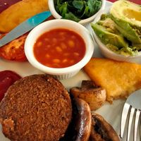 Breakfast at The City Cafe in Edinburgh