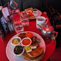 Breakfasts for vegans at The City Cafe in Edinburgh