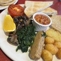 Vegan breakfast £15  at The City Cafe in Edinburgh
