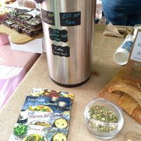 Coffee leaf tea and recipe spice kits at Muya in London
