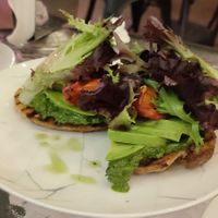 Avocado toast at Justo in Merida