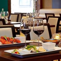 Inside the resturant at Indian Kitchen in Halmstad