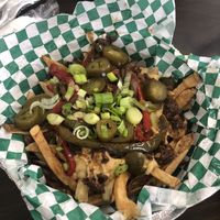 Loaded fries  at Vined The Vegan Experience in North Charleston