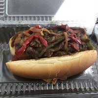 Not your average dog (it’s a carrot!!) at Vined The Vegan Experience in North Charleston