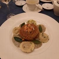 Hauptgang at Schloss-Restaurant LINARI in Luebbenau