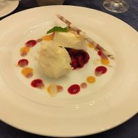 Dessert at Schloss-Restaurant LINARI in Luebbenau