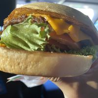 Drool Patch Single Patty Vegan 🌱 Burger   at Burger Patch - 65th St in Sacramento