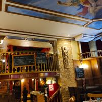 The restaurant room at La Scaleta in Chateauroux