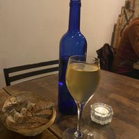 Orange wine  at Soya Comptoir Bio in Paris