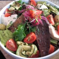 The salad of the moment at Soya Comptoir Bio in Paris