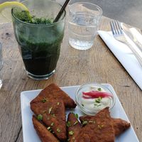 Tempeh at Soya Comptoir Bio in Paris