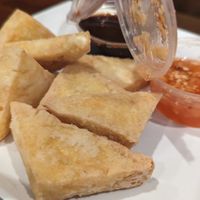 Fried tofu at Passion Fusion Grille in Graham