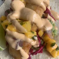 No-Fish taco at Vegan Street in Calgary