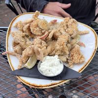 Kalamari  at Vegan Street in Calgary