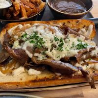 Vegan Beaf Dip w/ Fries at Vegan Street in Calgary