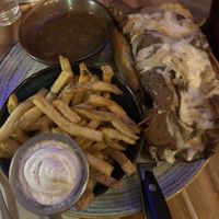 Beaf dip   at Vegan Street in Calgary