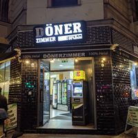 From outside at Döner Zimmer in Berlin