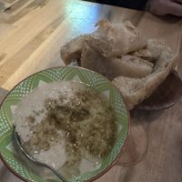 Baba ganoush appetizerr  at Levant in Toronto
