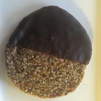 Ginger lemon cookie at simpleRaw - Oehlenschlaegersgade in Copenhagen