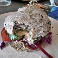 Tofu Sandwich  at simpleRaw - Oehlenschlaegersgade in Copenhagen