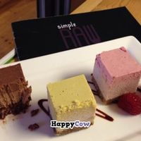 dessert at simpleRaw - Oehlenschlaegersgade in Copenhagen