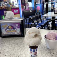   at Meyer's Ice Cream Parlor in Surfside Beach
