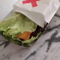 Beyond meat vegan burger at Sweet Ecstasy in Makati